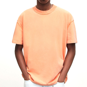 Camiseta Oversize Transpirable para Hombre, 100% Algodón, Diseño Personalizado, Calidad de Lujo, Cuello Redondo, Estilo Urbano, Tejido de Punto Jersey 100% Algodón - Product Image 6