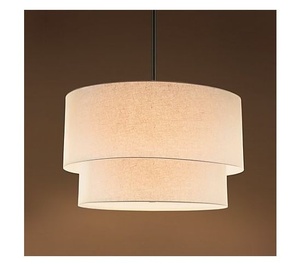 Lampe suspendue en tissu minimaliste nordique, style Wabi-Sabi, lustre en tissu tricoté, luminaire suspendu moderne sphérique pour salle à manger - Product Image 2