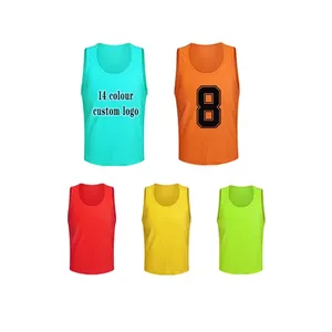 100% Polyester Lightweight Breathable Quick Dry Soccer <b>Bib</b> 100% Polyester Soccer <b>Training</b> Hot Selling Cheap Price Football - Product Image 1