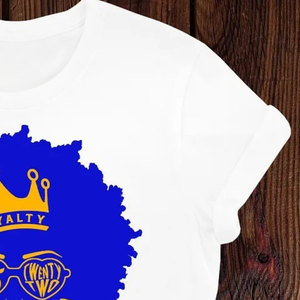 SGRHO RHoyalty T <b>Shirt</b> <b>White</b> Color Custom Greek Letter Sorority Tee <b>Short</b> <b>Sleeve</b> Round Neck Casual Summer Fashion Unisex Apparel - Product Image 4