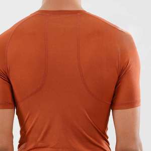Camisetas Deportivas Transpirables de Spandex y Poliéster Personalizadas, Ropa para Correr, Ropa de Gimnasio, Camiseta de Compresión - Product Image 4