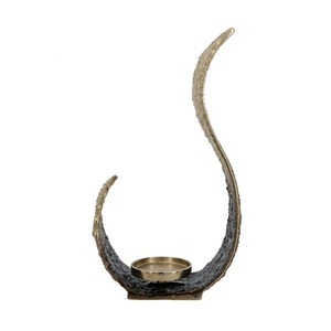Handmade Tea <b>Light</b> Holder <b>Leaf</b> Design Home Decoration Metal Candle Stand - Product Image 3