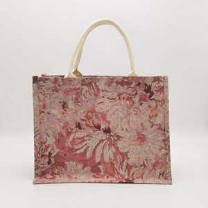 Bolsa de Mano de Yute Reutilizable y Sostenible, Bolsa de Compras Ecológica de Fibra Natural para el Mercado y Comercio Minorista - Product Image 6