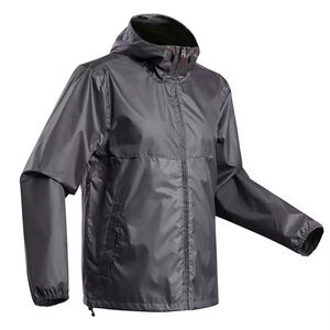 Veste de pluie imperméable professionnelle pour hommes, coupe-vent léger, manteau de randonnée à capuche, OEM ODM, personnalisation de la marque, fourniture - Product Image 5