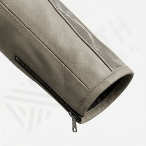 Veste de moto en cuir véritable pour homme de qualité supérieure, nouvelle arrivée, vestes de moto d'hiver, protections amovibles, personnalisables - Product Image 6