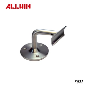 OEM ODM Modern Design Matte Black PVD Stainless Steel <b>Handrail</b> Bracket for Hotel Application Balustrades & <b>Handrails</b> - Product Image 6