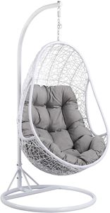 Chaise suspendue en rotin d'extérieur, conception robuste, vente directe usine, pour mobilier de patio et de jardin, commandes en gros - Product Image 5