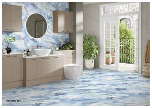 Azulejos de Porcelana Premium Exclusivos 60X120CM 600X1200MM 24X48 Acabado Brillante Formato Grande Superficie Elegante Para Interiores Modernos - Product Image 3