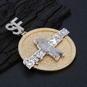Collar Personalizado con Nombre de Calle SF para Hombre, Plata 925, Diamante Moissanita, Estilo Hip Hop, Joyería Ligera para Hombre - Product Image 5
