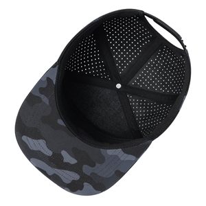 Gorra de Camuflaje de 6 Paneles con Cierre a Presión, Malla Transpirable, Ajustable, Unisex, Estilo Urbano, para Adultos, Primavera/Verano, Casual - Product Image 5