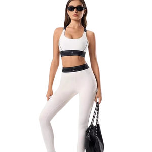 เสื้อชั้นในโยคะยี่ห้อเดียวกันแบบขายส่ง พรีเมียม สวมใส่สบาย ยืดหยุ่น ระบายอากาศได้ดี รองรับได้ดีเยี่ยม เหมาะสำหรับออกกำลังกาย ฟิตเนส และยิม - Product Image 2