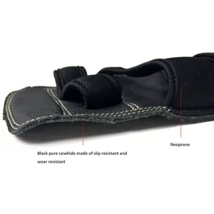 Protection de paume souple de qualité supérieure pour la gymnastique, le CrossFit, l'haltérophilie, l'entraînement, équipement de fitness avec logo personnalisé - Product Image 2