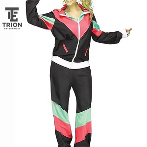 Plus Size Women Two Piece Set Zip up <b>Vintage</b> <b>Windbreaker</b> Sublimation Tracksuit <b>Windbreaker</b> Short Set Nylon 2 piece set Custom - Product Image 1