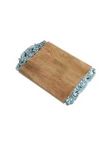 Decorative Wooden Cheese Chopping <b>Board</b> Elegant Kitchen <b>Board</b> for Dining Food Preparation and Entertaining - Product Image 2