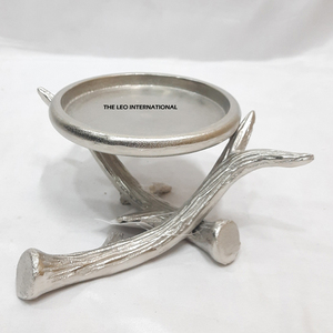 Portavelas de Vidrio Cónicos, Regalo Ideal para Bodas y Fiestas, Adorables Portavelas de Aluminio Hechos a Mano, Elegantes, Venta al Por Mayor - Product Image 3