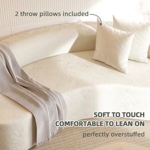 COMPRESSION <b>SOFA</b> Living Room Scandinavian Compressed in box Easy assembly Sectional <b>Sofa</b> OEM brand name High Density Sponge - Product Image 6