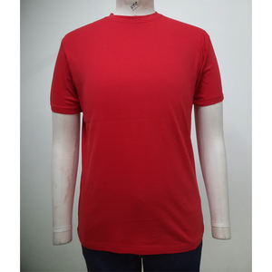 Camiseta elegante para hombre de color liso – Tela suave al tacto, color duradero, perfecta para usar en capas, ropa informal de oficina y comodidad a la moda - Product Image 1