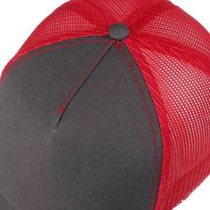 Gorra Trucker Unisex de Malla Bicolor Ajustable de 6 Paneles, Sombrero Casual Transpirable de Verano, Color Sólido, Moda de Tendencia - Product Image 5