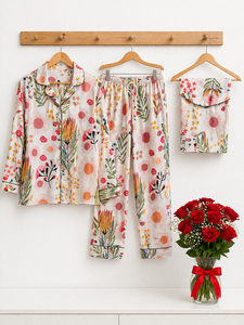 Conjunto de Pijama para Mujer al por Mayor, 100% Algodón, Estampado de Leopardo, Manga Larga, con Botones, Ropa de Dormir Ecológica, Personalizada, Suave - Product Image 5