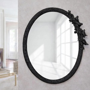 Bird And Floral Accent Mirror Perfect For Gifting Use And Elegant Home Decor Styling Adds Artistic Charm To Any Living Space - Product Image 6