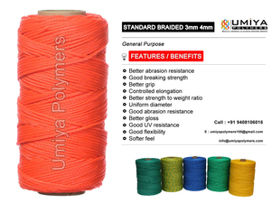 Cuerda de Poliéster Trenzada de Alta Resistencia, Cuerda Utilitaria de Nylon y PP de Doble Trenzado, para Amarre Marino, Industrial, Camping y Construcción - Product Image 4