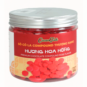 Ingredientes para Panadería al por Mayor, Chocolate Compuesto, Chocolate con Rosa de Vietnam, Botones de Chocolate, Cacao HALAL, OEM/ODM, Precio Competitivo, Envío Directo de Fábrica, Envío Global - Product Image 1
