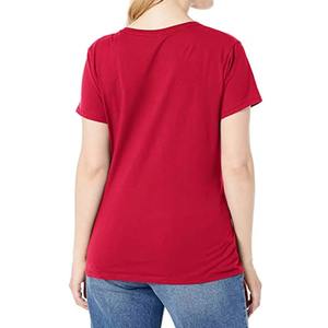 T-shirts décontractés pour femmes, dernières tendances, légers, couleur personnalisée, vente en gros, haute qualité, premium - Product Image 3