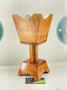 ที่เผาธูปฐานไม้และเหล็ก - Product Image 2