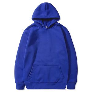 Sweat-shirt à capuche noir pour homme, coupe classique, en coton French Terry, décontracté, avec poche, pour l'hiver, respirant, séchage rapide, 220g - Product Image 2