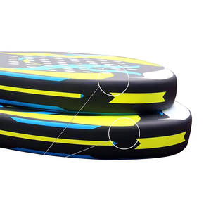 Nueva Raqueta de Pádel de Fibra de Carbono 12k con Forma de Diamante, Personalizada por Geo Brothers Co, Fabricante Profesional, con Red de Poliéster y Absorción de Impactos - Product Image 4