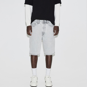 Shorts de Mezclilla para Hombre, Proveedor Mayorista de Ropa Urbana Premium, Shorts de Mezclilla Elásticos Casuales para Hombre - Product Image 5