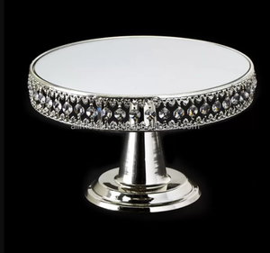 Bittle-Soporte redondo de Metal para pastel, mesa de postre para bodas, fiestas de cumpleaños, Navidad, cualquier tipo de ocasión - Product Image 3