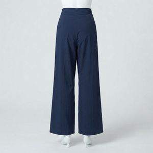 REDDITO SPORTS <span class=keywords><strong>Pantaloni</strong></span> da <span class=keywords><strong>Donna</strong></span> <span class=keywords><strong>a</strong></span> Vita Media, Gamba Dritta, in Nylon, Lunghezza Intera, <span class=keywords><strong>Blu</strong></span> Navy, Vestibilità Regolare, Ecologici, Antivento - Product Image 3