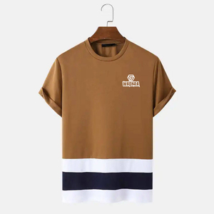 เสื้อยืดแฟชั่นสตรีทผู้ชาย สวมใส่สบายๆ ทุกวัน เนื้อผ้าเบาสบาย - Product Image 1