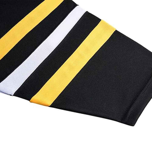 Maillot de hockey respirant et écologique, personnalisable en gros avec impression sérigraphique, uniforme de hockey sur glace en polyester, tailles plus grandes pour équipes - Product Image 2