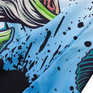 เสื้อฮู้ดดี้ตกปลาแบบกันน้ำ ดีไซน์สั่งทำพิเศษ MOQ ต่ำ พร้อมหน้ากากในตัว ป้องกันแสงแดด UPF 50 ระบายอากาศได้ดี ผลิตจากผ้าสแปนเด็กซ์/โพลีเอสเตอร์ 100% - Product Image 4