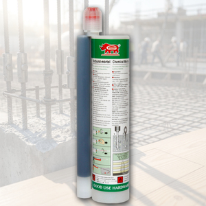 Adhésif d'ancrage en polyester durable, cartouche de 345 ml, pour la fixation de barres d'extension et de chevilles dans les dalles de béton - Product Image 1