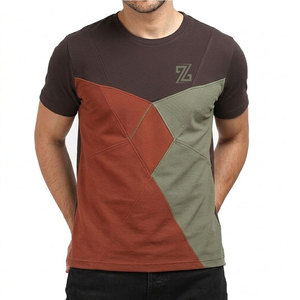 Nouveau T-shirt pour homme 100% coton Coupe classique Séchage rapide Respirant Conçu pour l'été et les activités de plein air - Product Image 1