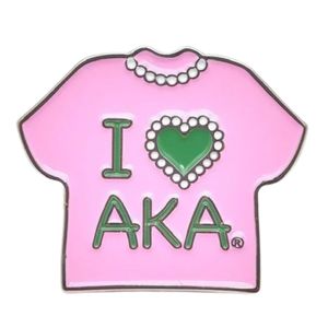 Broche de solapa esmaltado rosa y verde con diseño de chica bonita, insignia decorativa de moda para mujer, inspirado en hermandades, para camiseta, bufanda y sombrero - Product Image 4