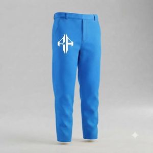 Traje de Pantalón y Chaqueta de Terciopelo Estilo Italiano para Hombre, Antiarrugas, Transpirable, Cierre de Botones, Diseño Plano Frontal, Viscosa/Poliéster - Product Image 3