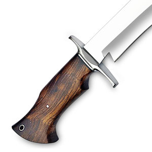Couteau Bowie en acier inoxydable pour le camping, la chasse et les activités de plein air, avec manche ergonomique et construction robuste - Product Image 6