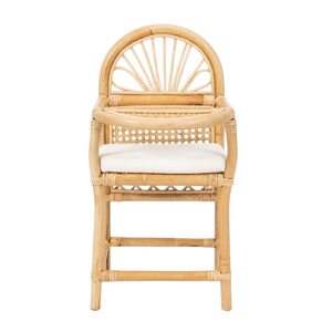 Chaise miniature en rotin pour poupée, taille réduite, mobilier jouet, prix d'usine, vente chaude, produits artisanaux professionnels - Product Image 1