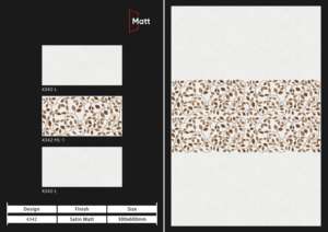 Azulejos Vitrificados Contemporáneos con Acabado Mate de 12"X24" Desarrollados para una Planificación Inteligente del Diseño que Garantiza un Equilibrio Estructural y una Estética Refinada - Product Image 5