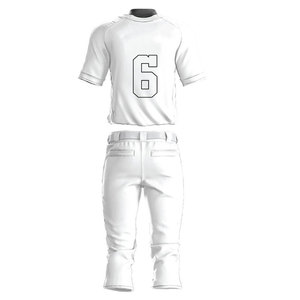 ชุดเบสบอลน้ำหนักเบา แห้งเร็ว สำหรับทีมกีฬา พร้อมโลโก้ส่วนตัว สำหรับผู้ใหญ่ทุกขนาด - Product Image 2