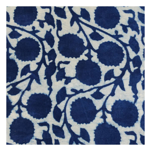 Tela de algodón transpirable y ligera superventas, estampado Ajrakh azul índigo para niñas/niños, camisas, trajes tejidos, vestidos, lencería - Product Image 5