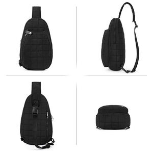 Professional Tennis Sling Bag Quilted <b>Racket</b> Crossbody Backpack with Adjustable Strap for Women and Men - Product Image 5
