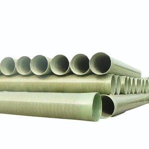 Tuyauterie industrielle en PRV pour les stations d'épuration et de traitement des eaux usées avec une construction composite durable résistante à la corrosion - Product Image 1