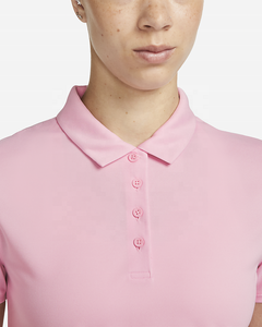 Nouveau Polo de Golf Femme Tricoté et Compressé à Manches Courtes, Coupe Slim, Boutonné, 100% Coton, Collection Été 2026, Vêtement Décontracté, T-shirt ODM - Product Image 3