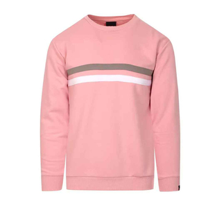 Unisex Color Blocking Crew Neck Pullover Sweatshirt Terry Fabric <b>Eco</b>-Friendly <b>Dot</b> Pattern Regular Fit Knitted Casual Winter Wear - Product Image 6