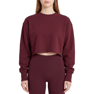 Sudadera Personalizada de Algodón con Cuello Redondo para Mujer - Invierno/Otoño, Estampada, Ecológica, para Equipos Universitarios - Product Image 1